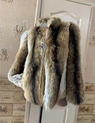 Шубка искусственная лисица top shop
