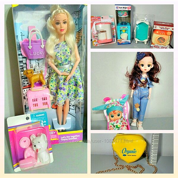 Барбі, сумка, іграшки,