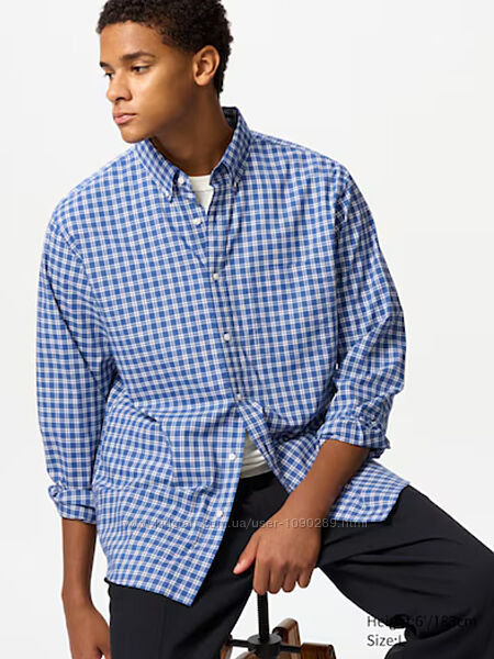 uniqlo сорочка унісекс різні