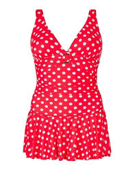 Суцільний купальник mark and spencer polka dot