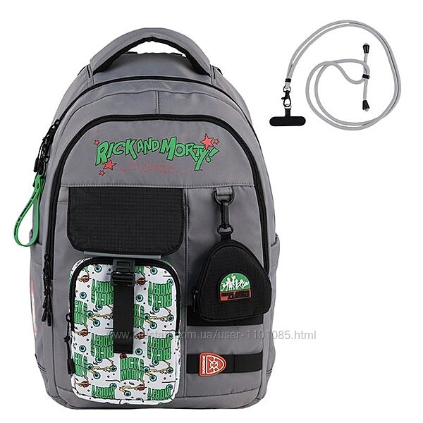 Рюкзак Kite Education teens Rick & Morty RM25-2597L