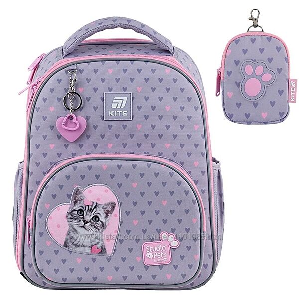 Рюкзак шкільний каркасний Kite Education Studio Pets SP25-556M