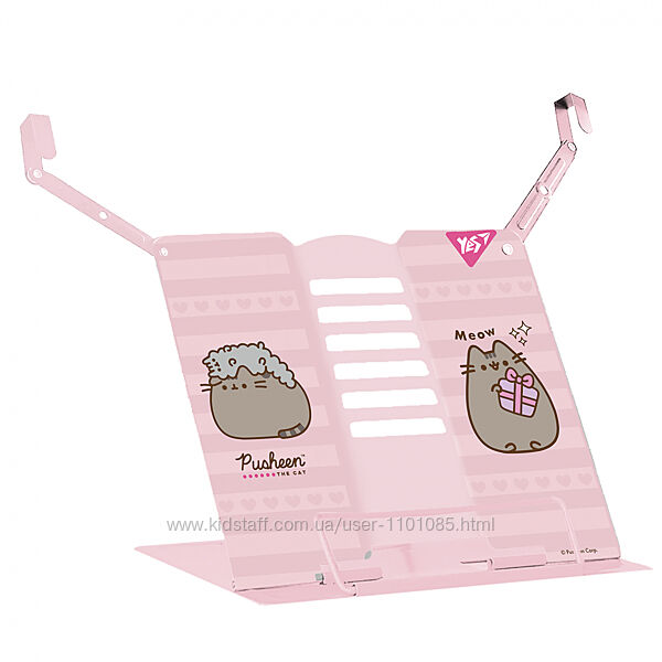 Підставка для книг з додатковими фіксаторами Yes Pusheen