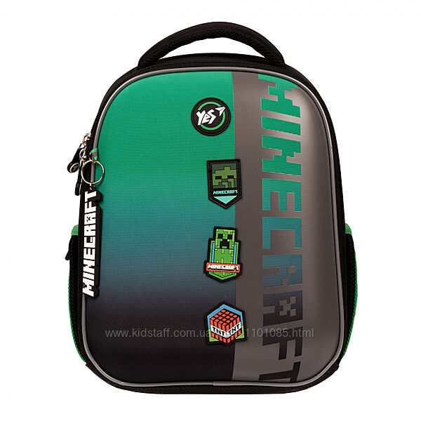 Рюкзак шкільний каркасний YES Minecraft Icons H-100