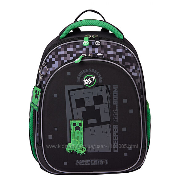 Рюкзак шкільний напівкаркасний YES Minecraft World S-109