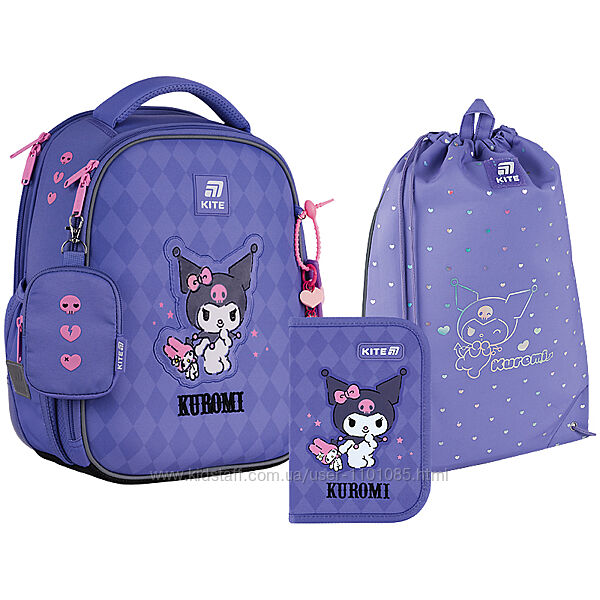 Шкільний набір Kite Education Kuromi SETHK25-555S-2