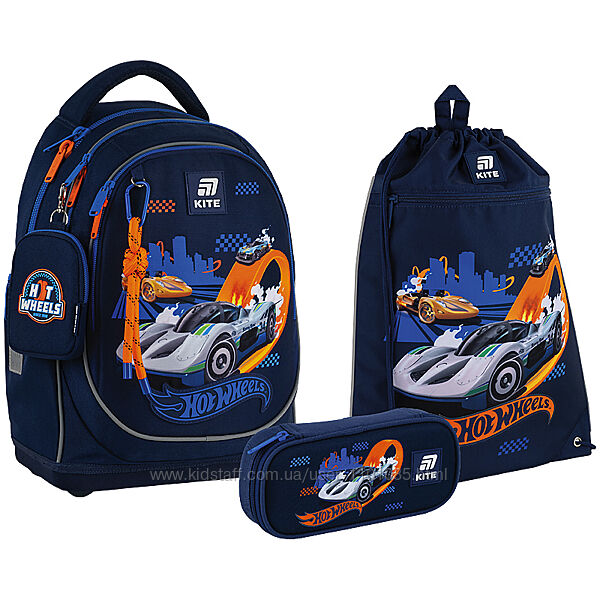 Шкільний набір Kite Education Hot Wheels SETHW25-724S