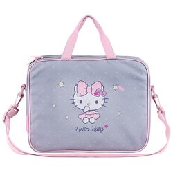 Сумка-портфель A4 текстильна 1 відділення Kite Hello Kitty HK25-589-1