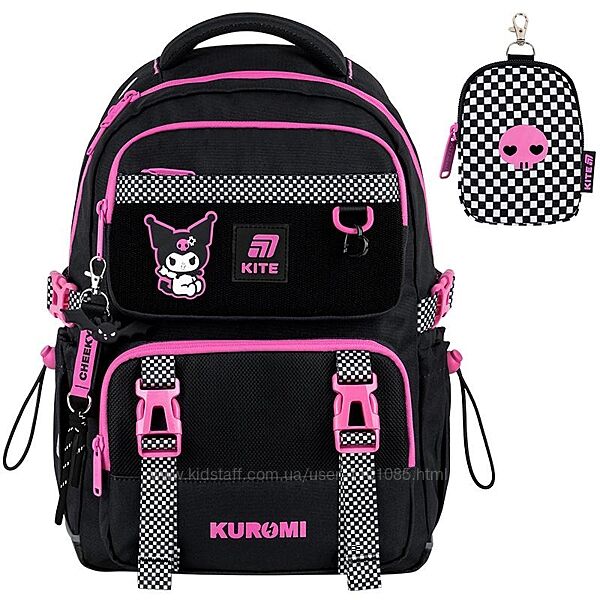 Рюкзак шкільний Kite Education Kuromi HK25-1022M