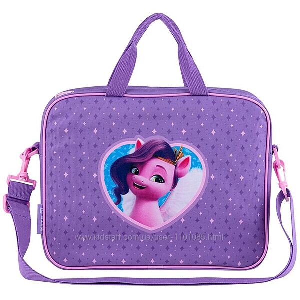 Сумка-портфель A4 текстильна 1 відділення Kite My Little Pony LP25-589