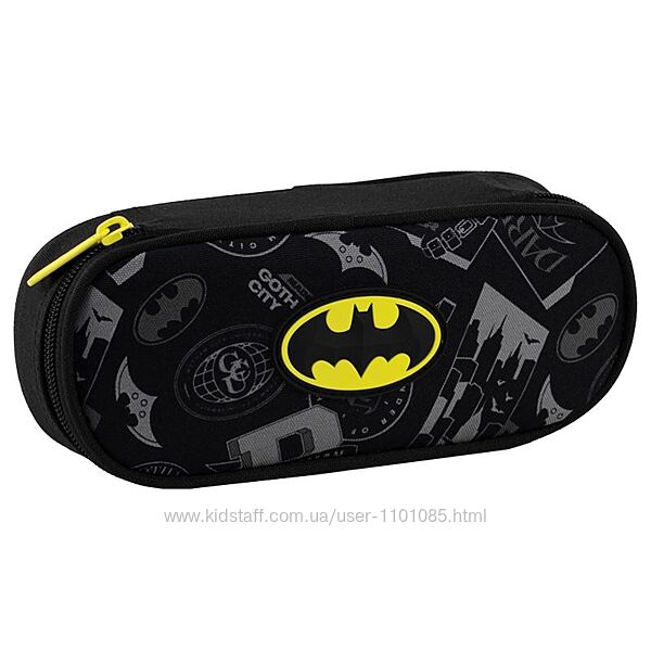 Пенал 1 відділення з додатковою вкладкою Kite DC Batman DC25-599