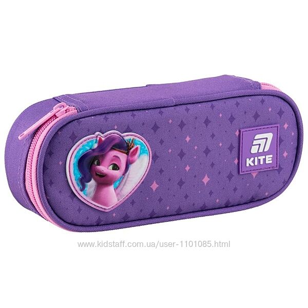 Пенал 1 відділення з додатковою вкладкою Kite My Little Pony LP25-599