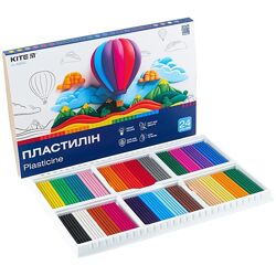 Пластилін 24 кольори 480 грам Kite Classic K-089