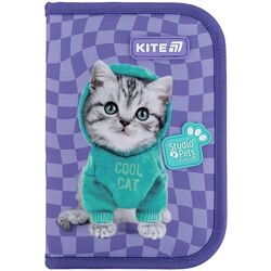 Пенал 1 відділення 2 відворота Kite Studio Pets SP25-622-2