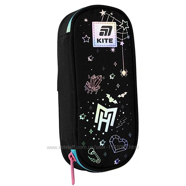 Пенал 1 відділення з додатковою вкладкою Kite Monster High MH25-599