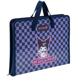 Папка-портфель А4 на блискавці Kite Kuromi HK25-202-2