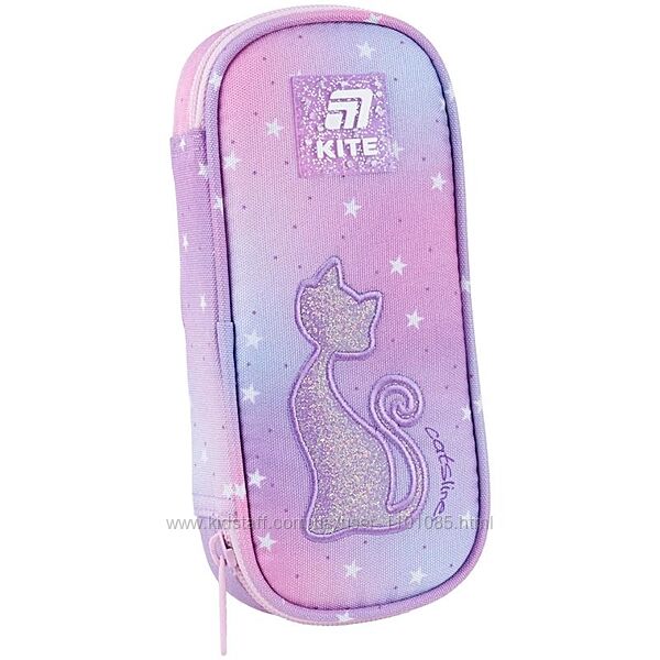 Пенал 1 відділення Kite Catsline K25-662-19