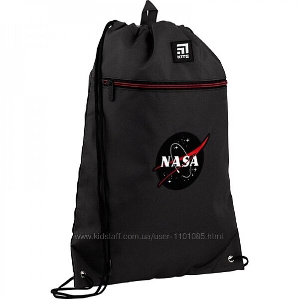 Сумка для взуття з кишенею Kite Education NASA NS22-601L