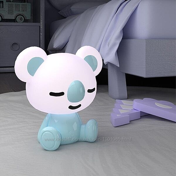 Світильник-Нічник LED з акумулятором блакитний Koala Kite K24-491-2-3