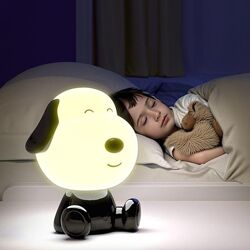 Світильник-Нічник LED з акумулятором чорно-білий Doggy Kite K24-491-3-4