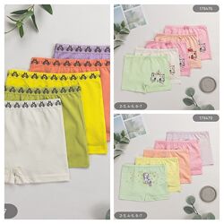 АКЦІЯ на Трусики бавовняні для дівчаток  5 шт/уп, Туреччина, Nicoletta.