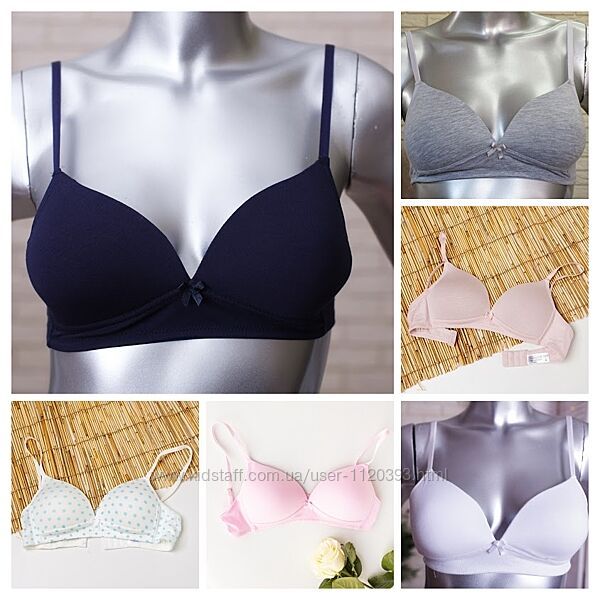 Бюстгальтер бавовняний підлітковий bra, Nicoletta Туреччина, 65B, 70В, 75B