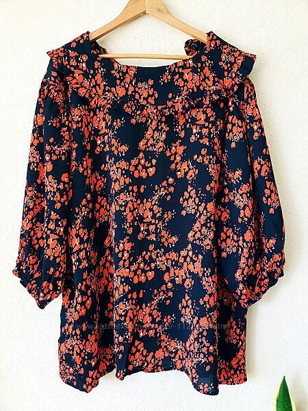 р 62-64 8XL 30 uk Натуральная блуза батал JDWILLIAMS