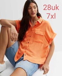 7XL 28 uk Блуза батал оверсайз new look curve