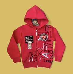 Толстовка фліс на хлопчика 3/7 років, розмір 98/122