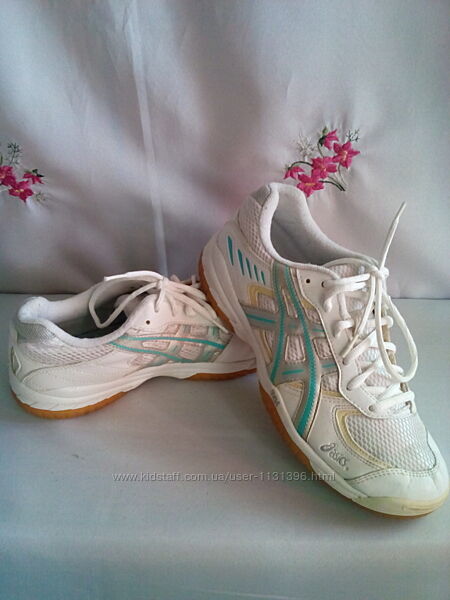 Фірмен. Asics - ориг. сіточні кросівки , поліурітан. підошва роз.40