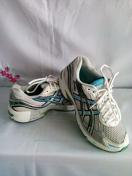  Фірмен. Asics - ориг. сіточні бігові дихаючі кросівки роз. 39,5