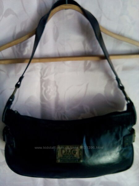 Бренд. Dolce & Gabbana - ориг. сумка з натур. шкіри чорного кольору