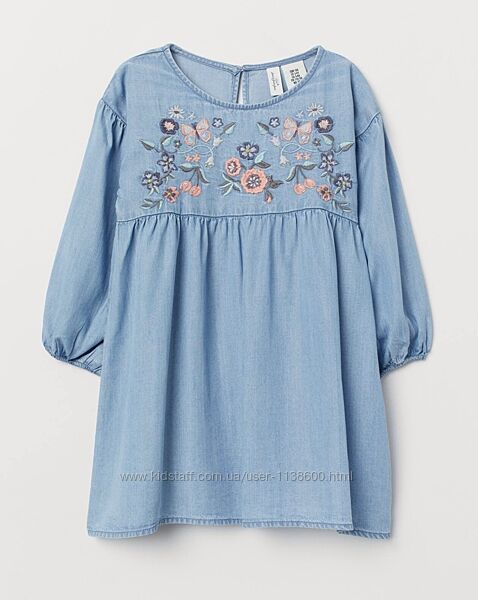 Сукня H&M із полегшеного деніму