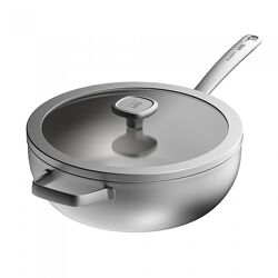 Сковорода-вок BergHOFF LEO GRAPHITE, нержавіюча сталь,28 см, 4,9 л 3950496