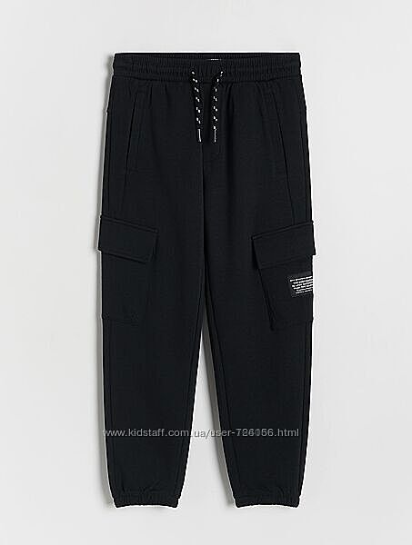 Спортивні штани карго RESERVED на 152 см, без утеплення