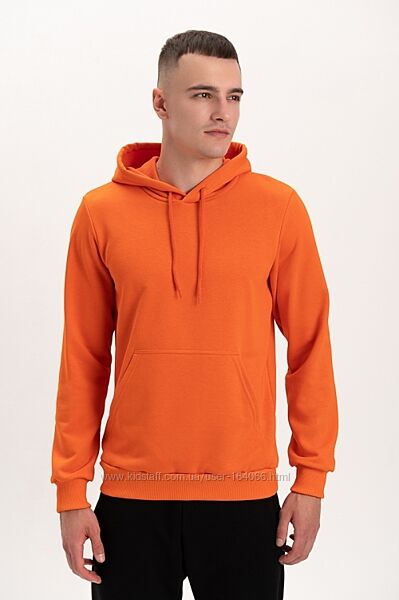 Демі худі, капюшонка без начоса, з карманом-кенгуру, М, кольори