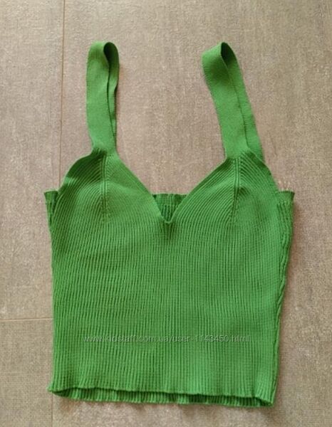 Топ майка зелена 