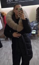 Натуральне хутро песця нове велике