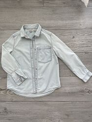 Джинсова сорочка Zara тоненька