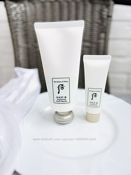Пінка для вмивання The History of Whoo Seol Brightening Cleansing Foam Set