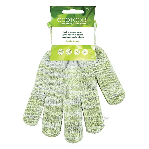 Мочалка-перчатки EcoTools Bath & Shower Gloves