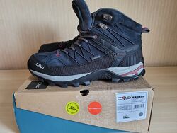 Трекінгові черевики, натуральна шкіра/текстиль, р.43