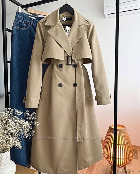 New collection. Неймовірно стильний тренч, плащ ZARA/Зара.