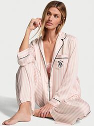 Victoria&acutes Secret сатиновая пижама, Satin Long Pajama Set