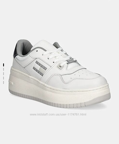 Кроссовки tommy jeans tjw retro basket flatform от tommy hilfiger томми
