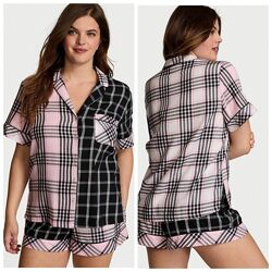 Victoria&acutes Secret пижама, костюм для сна Flannel Short Pajama Set