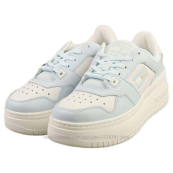 Кроссовки tommy jeans tjw retro basket flatform tommy hilfiger томми