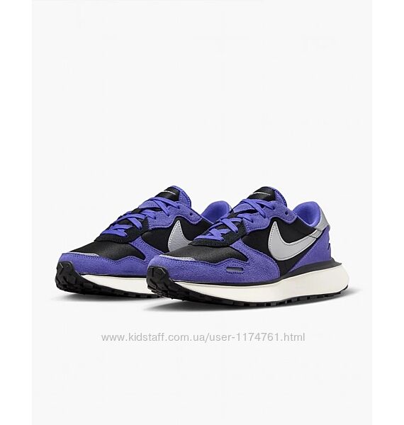 Кроссовки найк nike nike phoenix waffle shoes black/violet