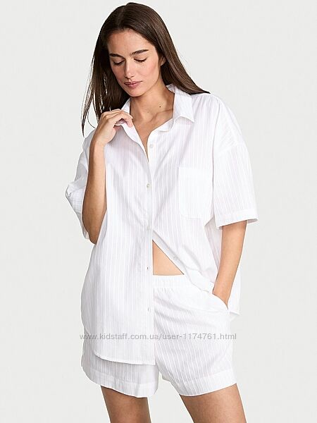 Victoria´s Secret пижама Modal-Cotton Striped Short Pajama Set