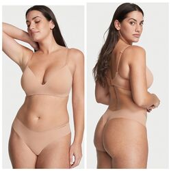 Victoria&acutes Secret трусики стринги бесшовные No-Show Thong Panty